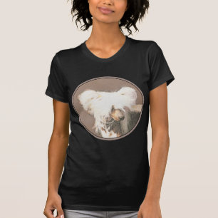 T-shirt Peinture Chinoise sans cheveux peint art original 