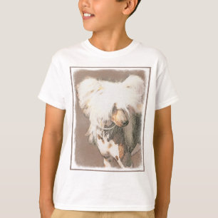 T-shirt Peinture Chinoise sans cheveux peint art original 
