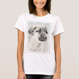T-shirt Peinture de berger anatolien - Art original de chi
