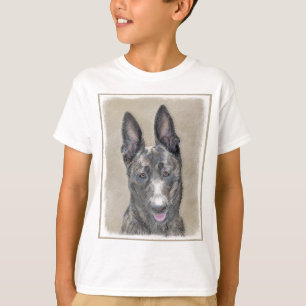 T-shirt Peinture de berger hollandais - jolie art original