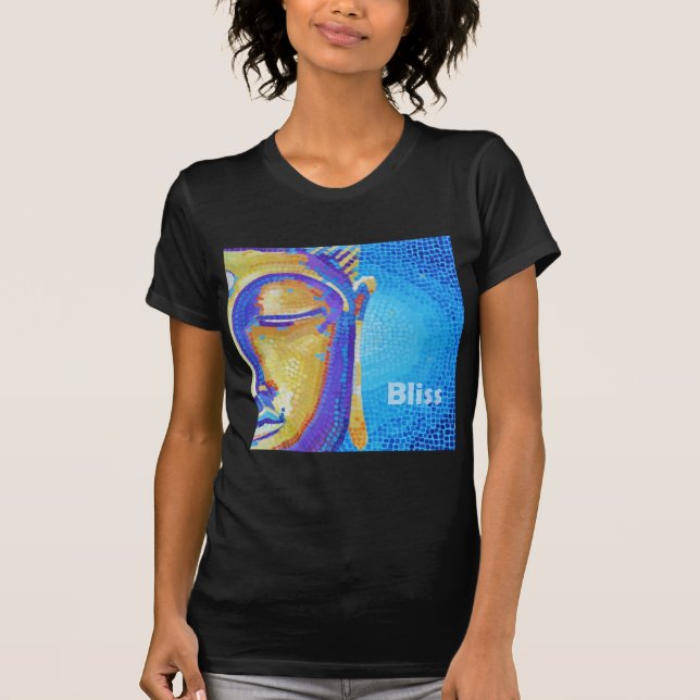 T-shirt Peinture de bonheur de Bhudda (Devant)