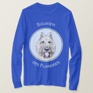 T-shirt Peinture de Bouvier des Flandres - Art original de