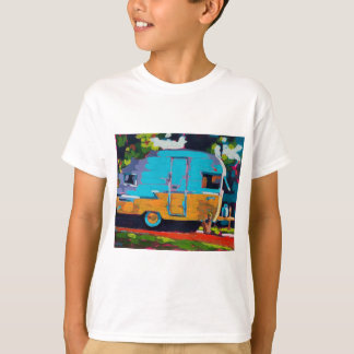 T-shirt Peinture de caravane - Cadeau pour les amateurs de