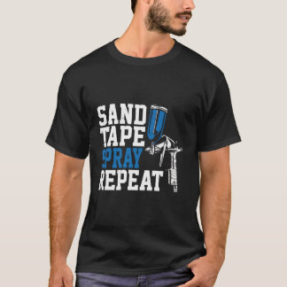 T-shirt Peinture de carrosserie de la voiture Peintre de s