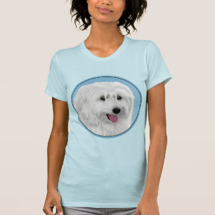 T-shirt Peinture de chien des lowland polonais - Art du ch