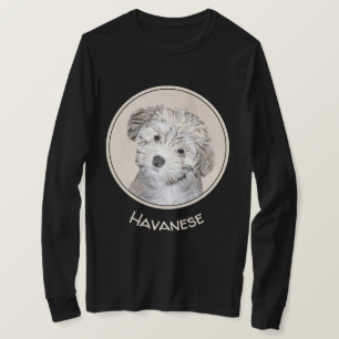 T-shirt Peinture de Chien Havanais - Cute Original Chien A