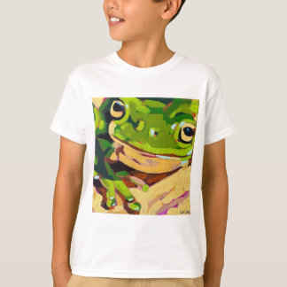 T-shirt Peinture de Grenouille - Cadeau pour les Amoureux
