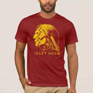 T-shirt Peinture de guerre folle de cheval