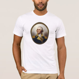 T-shirt Peinture de hublot du Général George Washington