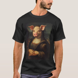 T-shirt Peinture de la Renaissance artistique drôle visage