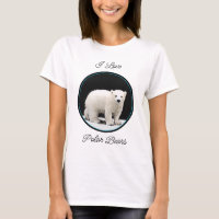 Peinture de l'ours polaire - Oiginal Wildlife Art