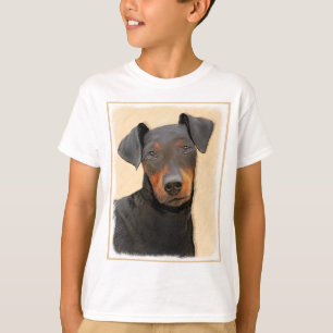 T-shirt Peinture de Manchester Terrier Art Animalier Origi
