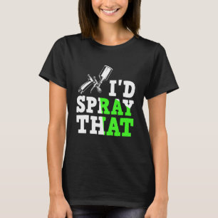 T-shirt Peinture de peinture automatique pistolet automobi