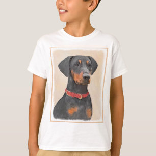T-shirt Peinture de Pinscher Allemand Art Animal Original