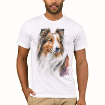 T-shirt Peinture de plateau de sable