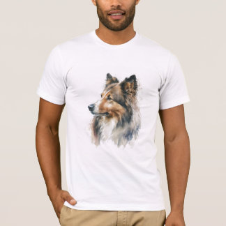 T-shirt Peinture de plateau de sable