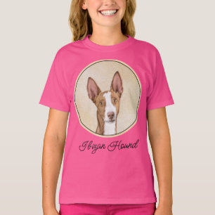 T-shirt Peinture de Podenco d'Ibiza - Drôle d'Art Original