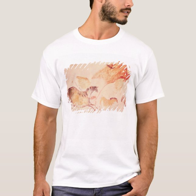 T-shirt Peinture de roche des chevaux, c.17000 AVANT JÉSUS (Devant)