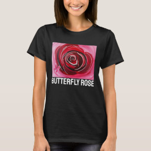 T-shirt Peinture de rose papillon par Alfred Fox