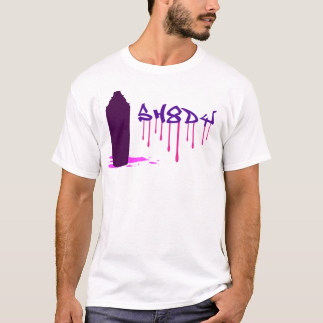 T-SHIRT PEINTURE DE SH8DY (Devant)
