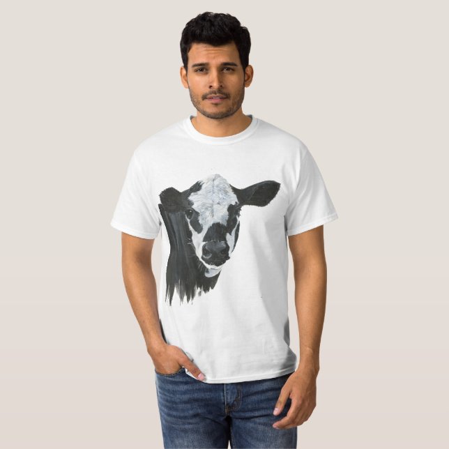 T-shirt Peinture de vache (Devant entier)