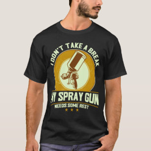 T-shirt Peinture de voiture Peintre de carrosserie automob