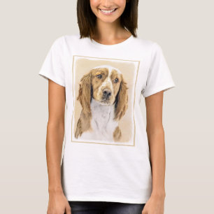 T-shirt Peinture de Welsh Springer Spaniel - Art canin ori
