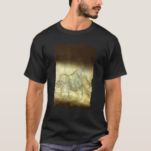 T-shirt Peinture des grottes préhistoriques dans la grotte