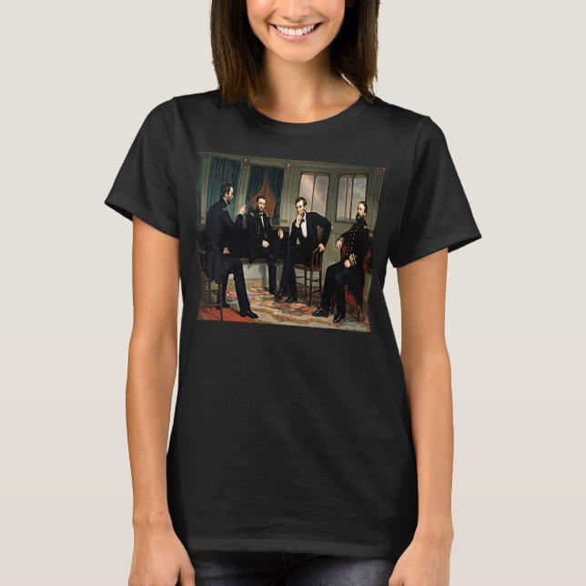 T-shirt Peinture des Peacemakers de 1868 (Devant)