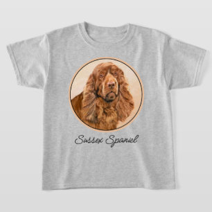 T-shirt Peinture d'espagne de Sussex - jolie art original