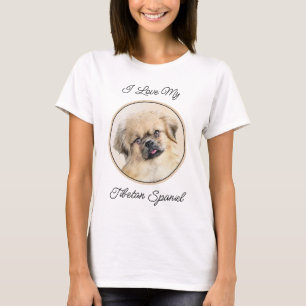 T-shirt Peinture d'espagne tibétaine - jolie art original 