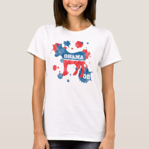 T-shirt Peinture d'Obama