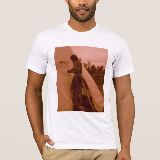 T-shirt Peinture du signe de sa médecine (Devant)