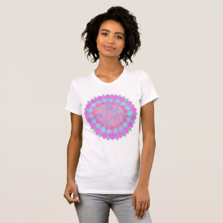 T-shirt Peinture éclaboussée florale rangoli Holi