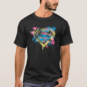T-shirt Peinture et flaques de Supergirl