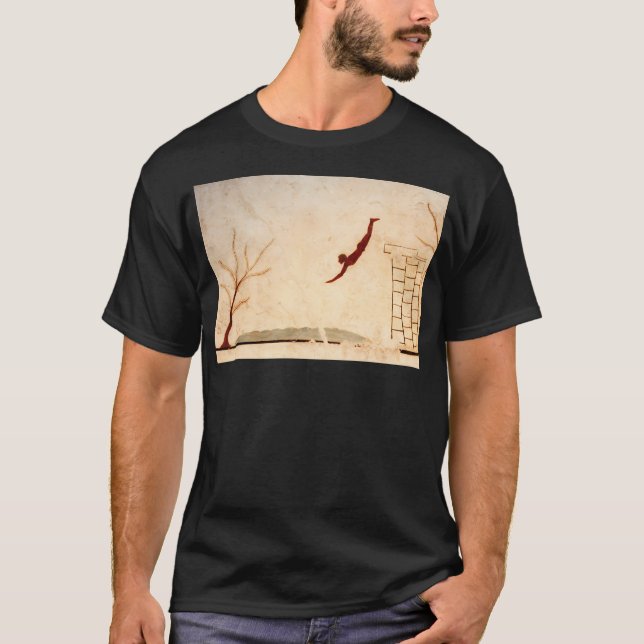 T-shirt Peinture Grecque Ancienne C.470 Bc - Tombe De La P (Devant)