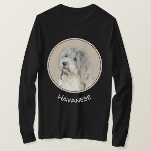 T-shirt Peinture Havanaise (Gold Sable) - Art Chien origin
