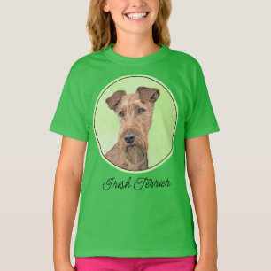 T-shirt Peinture Irlandaise Terrier - Cute Original Chien