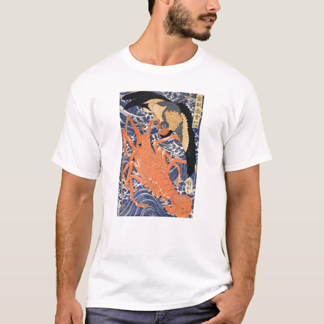 T-shirt Peinture japonaise c. Années 1800 (Devant)