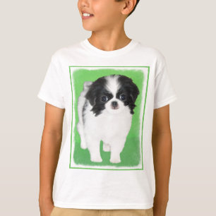 T-shirt Peinture japonaise de chiot - Art original de chie