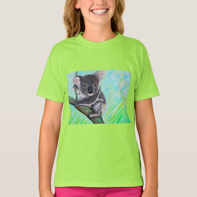 T-shirt Peinture Koala (Devant)