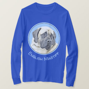 T-shirt Peinture Mastiff (Fawn) anglaise - Art Chien origi
