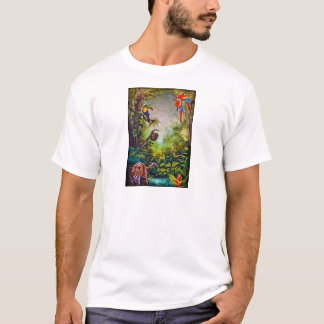T-shirt Peinture murale d'Amérique centrale de club social