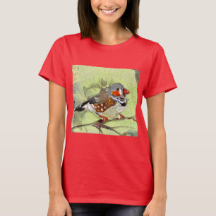 T-shirt Peinture, oiseau et nature