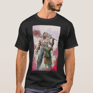 T-shirt peinture originale de zabuza haku665png665