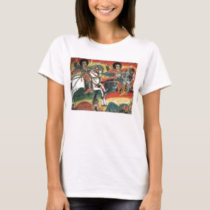 T-shirt Peinture orthodoxe éthiopienne d'église de