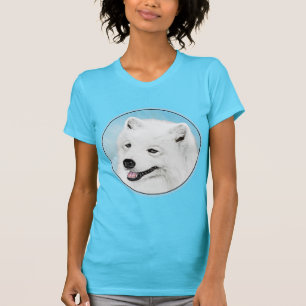 T-shirt Peinture Samoyed - Cute Original Chien Art