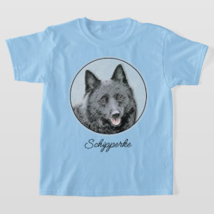 T-shirt Peinture Schipperke - Cute Original Chien Art