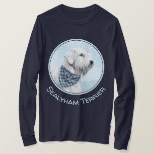 T-shirt Peinture Sealyham Terrier - Cute Original Chien Ar