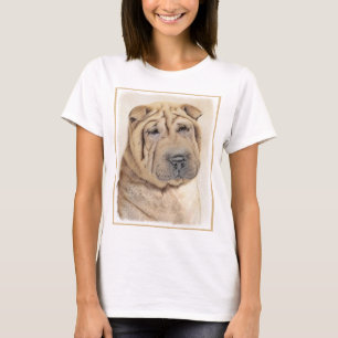 T-shirt Peinture Shar Pei - Cute Original Chien Art